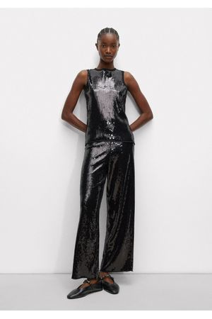 Parfois Top de Punto con Lentejuelas