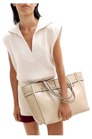 Parfois Bolso shopper efecto craquelado