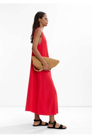 Parfois Vestido midi 100% lyocell