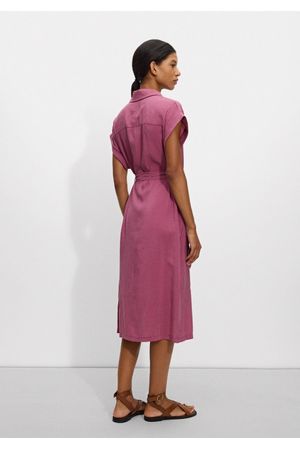 Parfois Vestido Midi Camisero