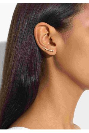 Parfois Zarcillos con circonitas y perlas