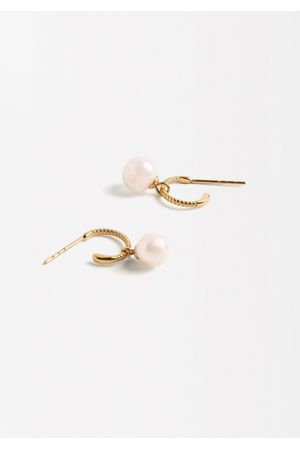 Parfois Zarcillos con Perlas de Agua Dulce