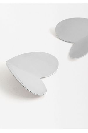 Parfois Zarcillos De Corazón Cóncavo