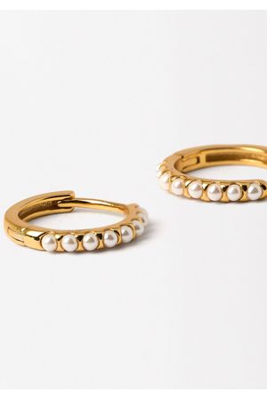 Parfois Zarcillos de Plata 925 con Perlas