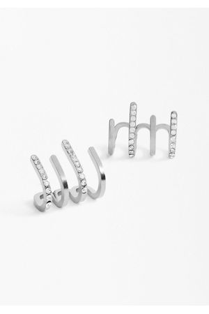 Parfois Zarcillos Earjack con Cristales