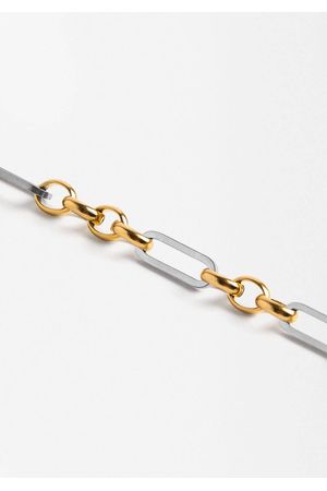 Parfois Pulsera de Eslabones Bicolor