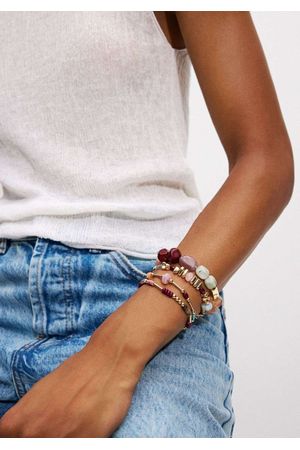 Parfois Pulsera Elástica Con Piedras