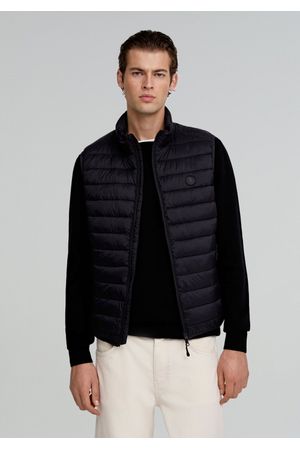 Chaleco acolchado calavera