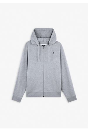 Sudadera capucha calavera contraste