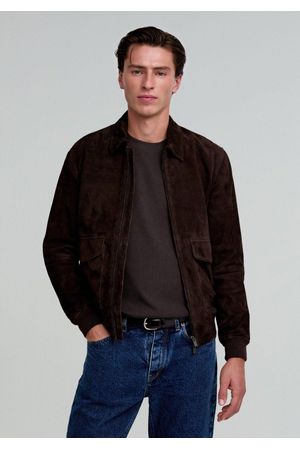 Chaqueta bomber premium piel