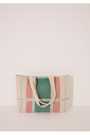 Bolsa grande de rafia