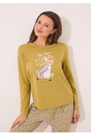 Pijama largo print "peter rabbit"