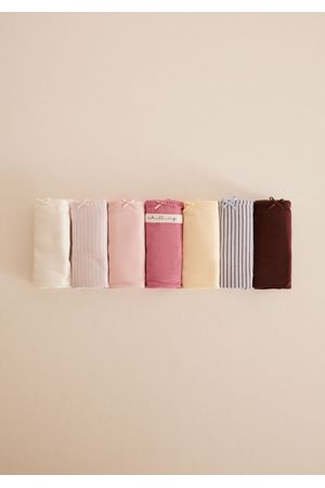Pack 7 panties culotte rayas