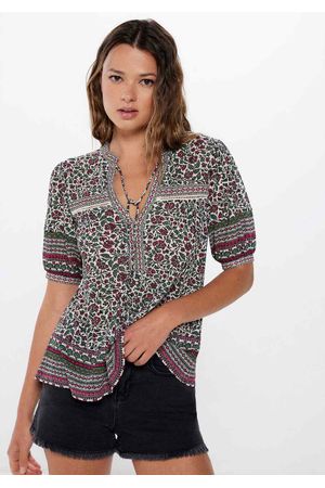 Blusa estampado mix