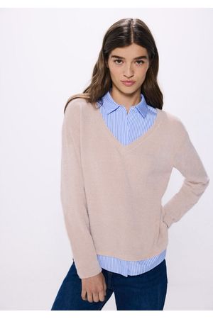 Camiseta chenilla combinada