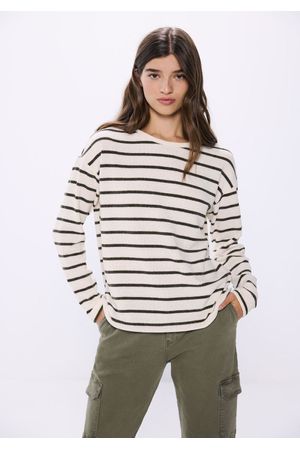 Camsieta chenilla rayas