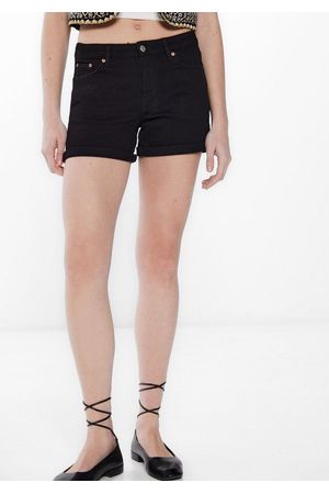 Shorts de Jeans Negro