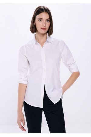 Camisa oxford semientallada