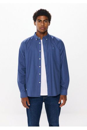 Camisa oxford tinte en prenda