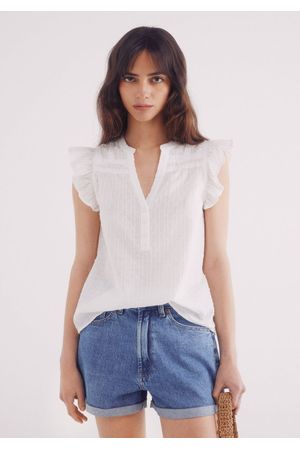 Blusa lace insertado