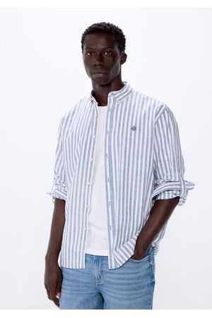 Camisa tejido ligero rayas