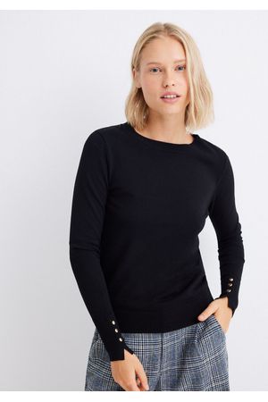 Suéter ligero botones puños