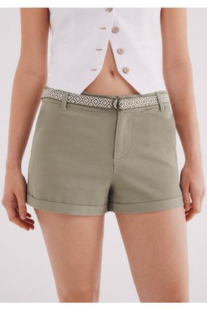Shorts chino cinturón