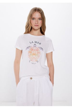 Camiseta Gráfica Marina