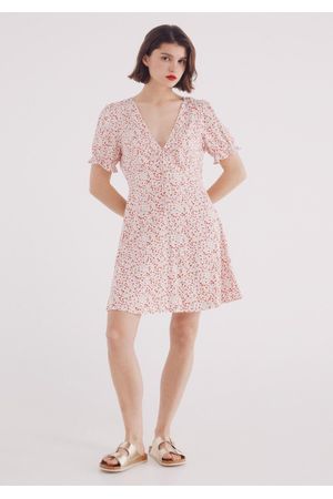 Vestido corto estampado