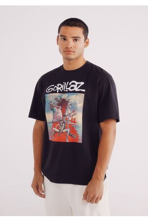 Camiseta Gorillaz Plastic Beach