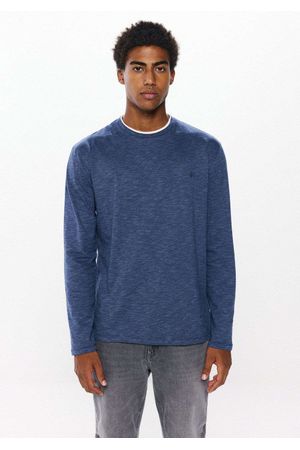 Camiseta manga larga doble rayas