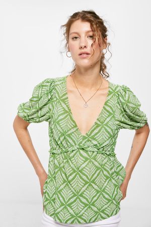 Blusa Fluido Estampado