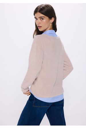 Camiseta chenilla combinada