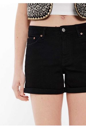 Shorts de Jeans Negro