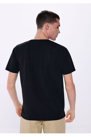 Camiseta básica pico algodón lycra