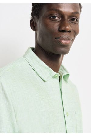 Camisa estructura bicolor