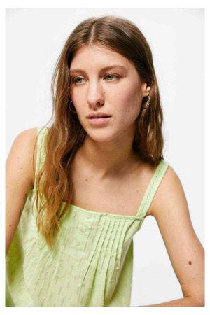 Blusa Tirantes Pintucks