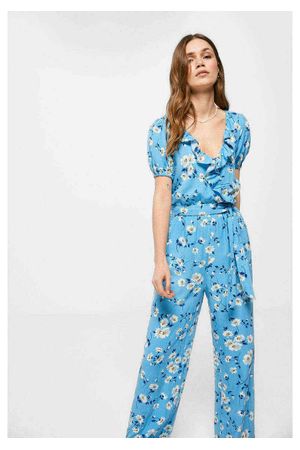 Mono Largo Escote Volante