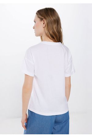 Camiseta Gráfica Manga Vuelta