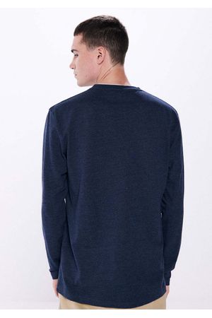 Camiseta manga larga doble piqué