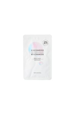 Mascarilla de lamina facial hidratante de niacinamida