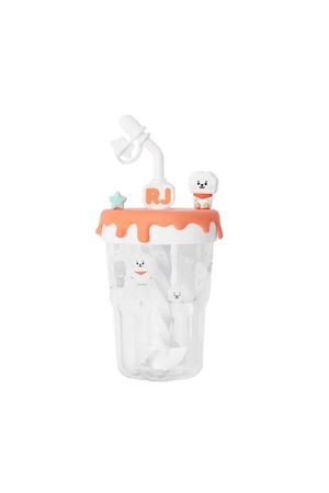 vaso con pitillo de 560 ml rj colección bt21 baby