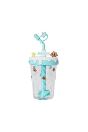 Vaso con pitillo de 560 ml colección shooky bt21 baby