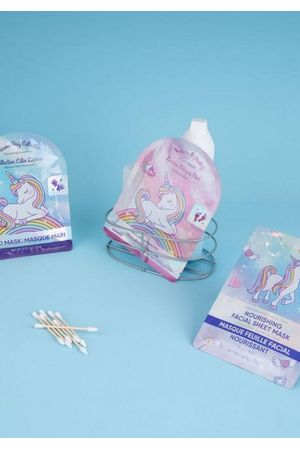 Mascarilla facial unicornio