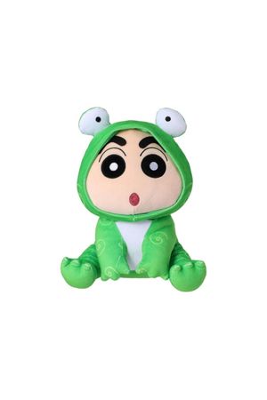 Peluche disfraz de shinchan colección super adventure crayon shinchan 28 cm