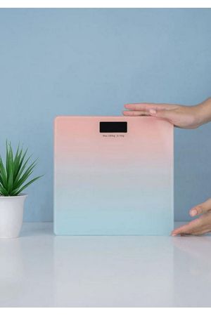 Balanza digital de cristal templado