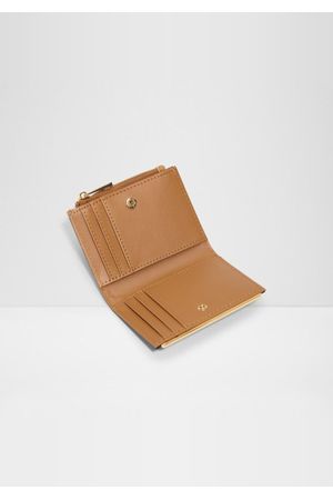 Billetera plegable con bloques de color ABEDAN