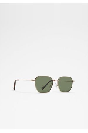 Lentes de sol rectangulares metálicas