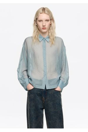 Camisa boxy mini piedras