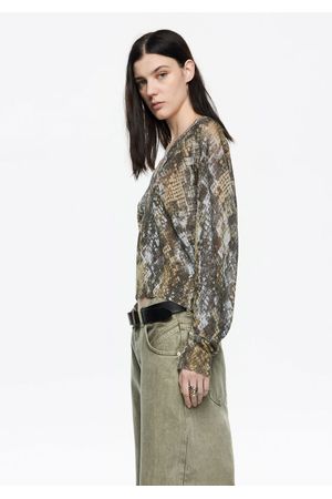 Jesery lúrex escote pico